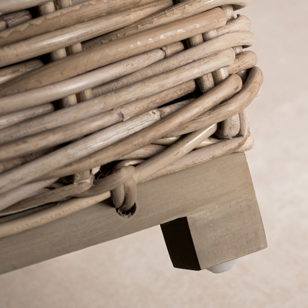 Rattan-Pflanzkörbe 2er-Set
