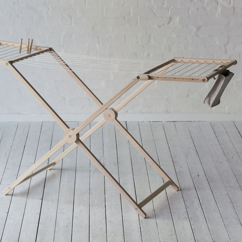 Wäscheständer aus Holz - 4 Wäscheständer aus Holz - 4