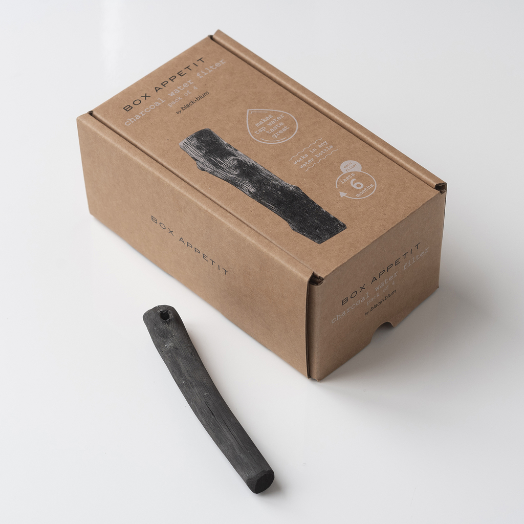 Binchotan-Kohlestäbchen (4 Stück) Binchotan-Kohlestäbchen (4 Stück)