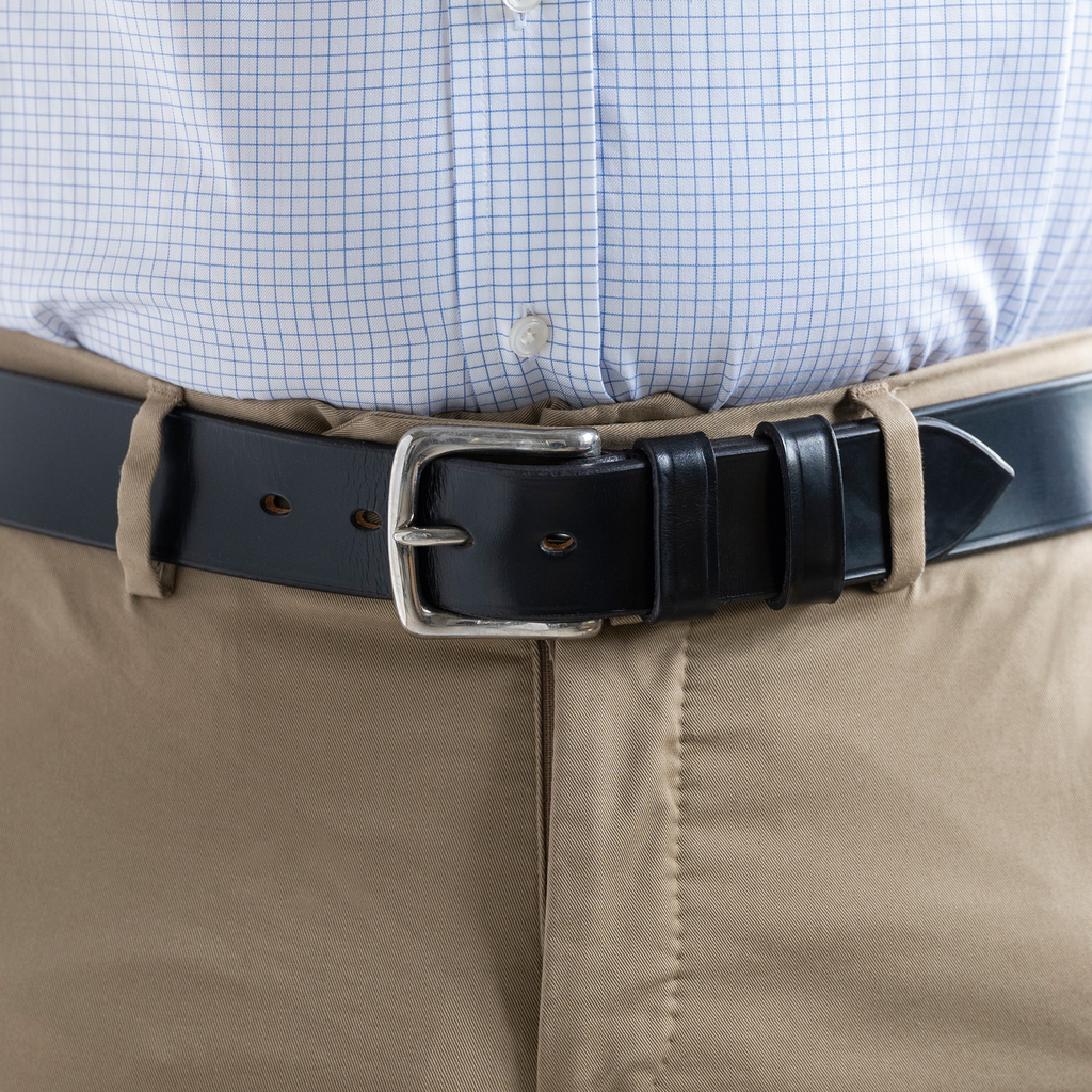 Broadway Gürtel Chromschnalle Black 100 - 3 Broadway Gürtel Chromschnalle Black 100 - 3