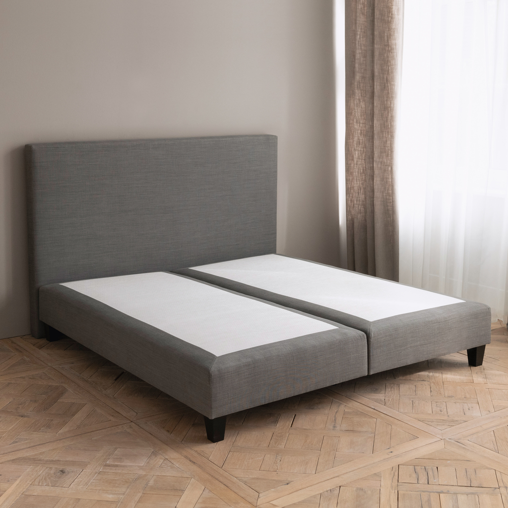 Revor Boxspringbett Pewter ohne Matratze Dunkelgrau - 3