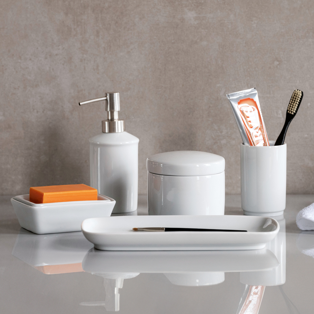 Lindner Porzellan Seifenschale - 2 Lindner Porzellan Seifenschale - 2