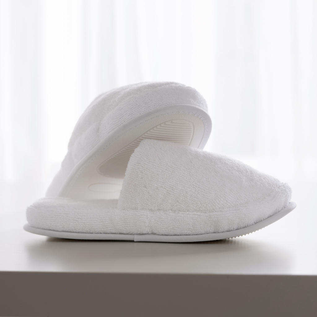 Rhomtuft x Torquato: Frottee-Pantoffeln Gr. 37 - 39 - 2