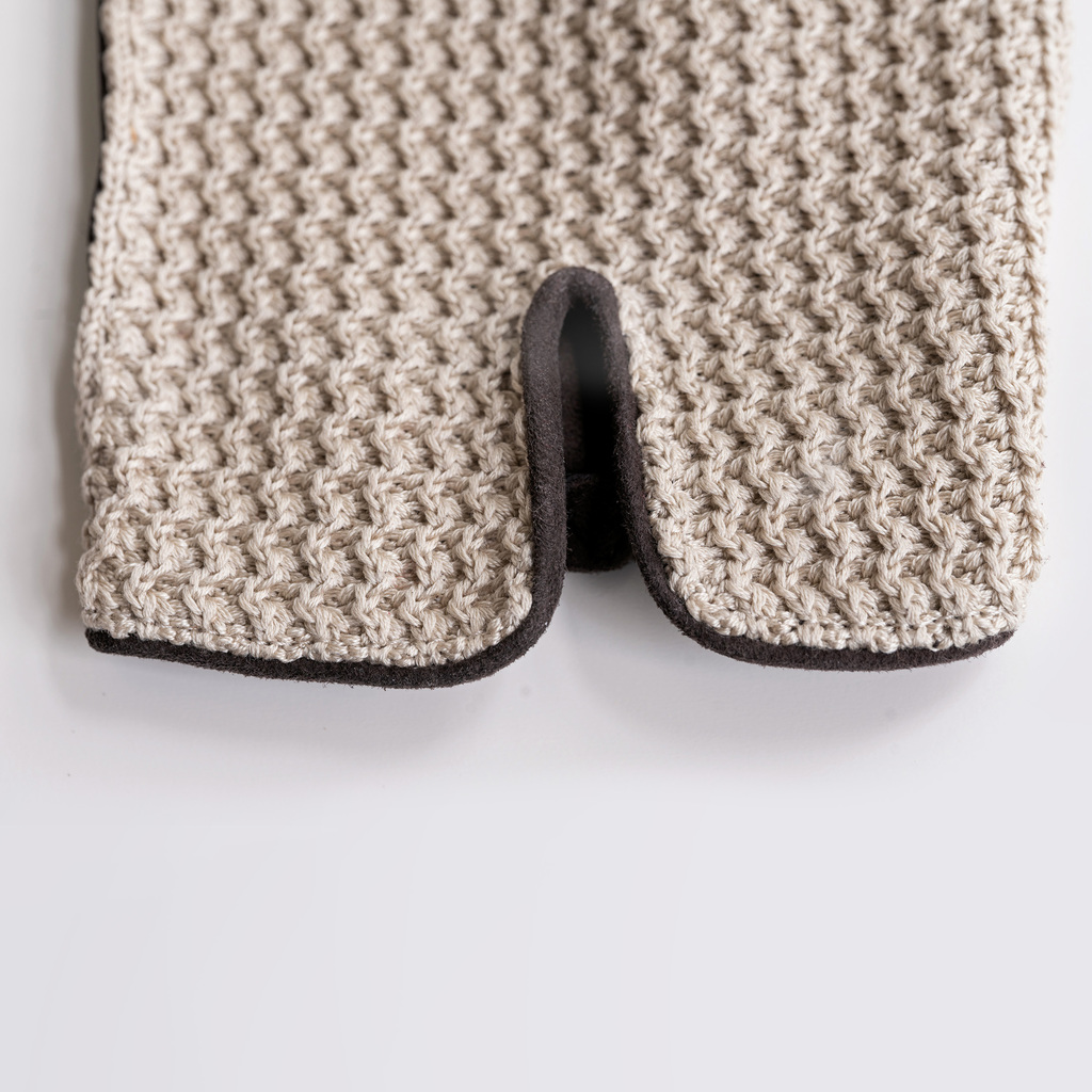 Sommerhandschuhe aus Rentierwildleder für Damen Gr. 6,5 - 3