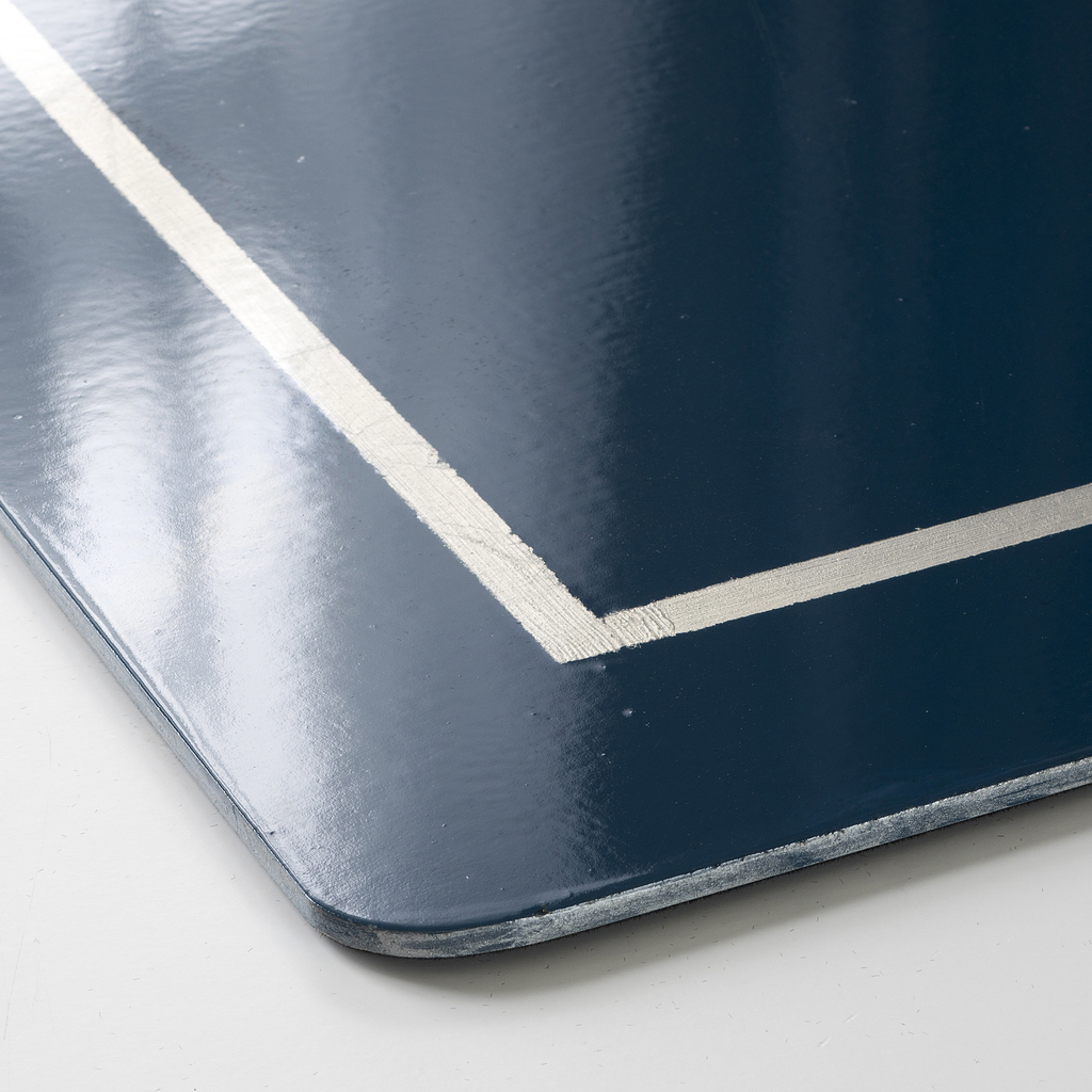 4 Tischsets 45 x 35 cm Blue/Silver - 4 4 Tischsets 45 x 35 cm Blue/Silver - 4