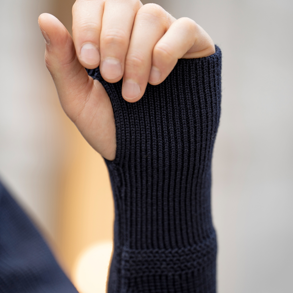 Andersen-Andersen Rollkragenpullover Navy Gr. S - 2