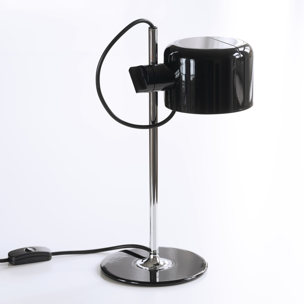 Tischlampe Oluce Mini Coupé Schwarz