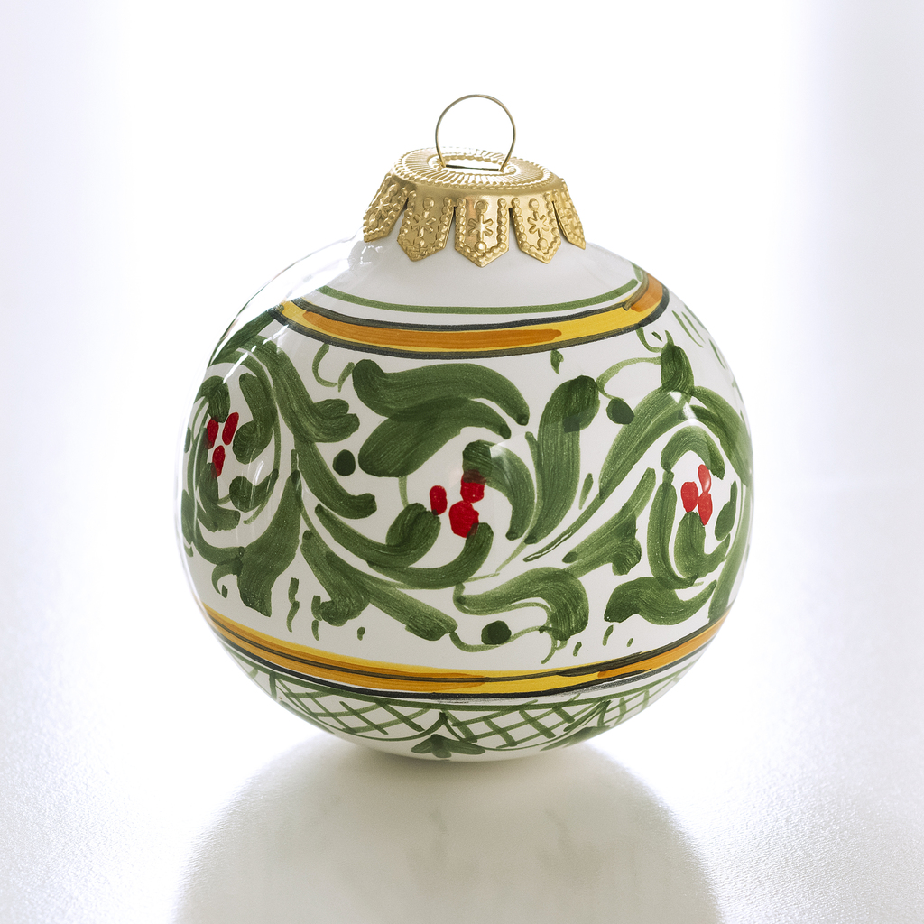 Christbaumkugel Wintergrün Christbaumkugel Wintergrün