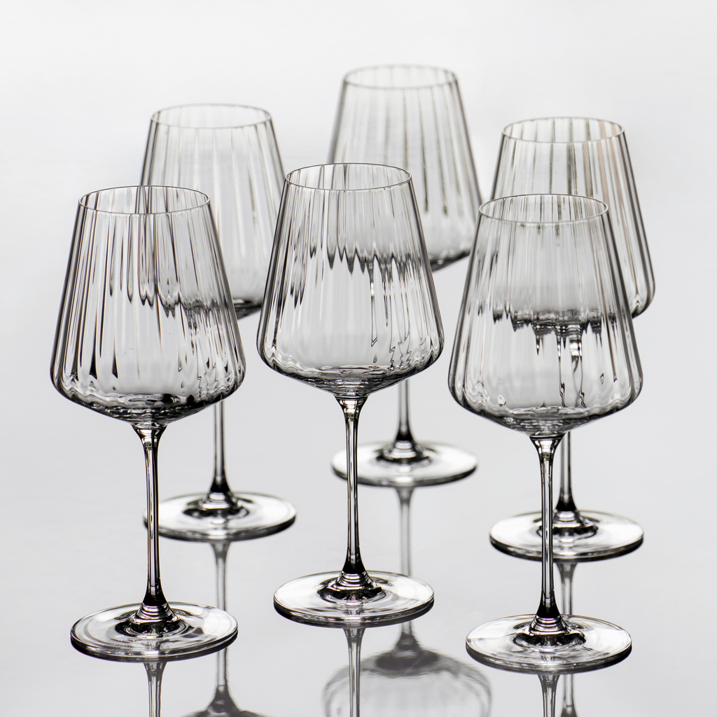 Georg Jensen Bernadotte Rotweingläser 6er-Set Georg Jensen Bernadotte Rotweingläser 6er-Set