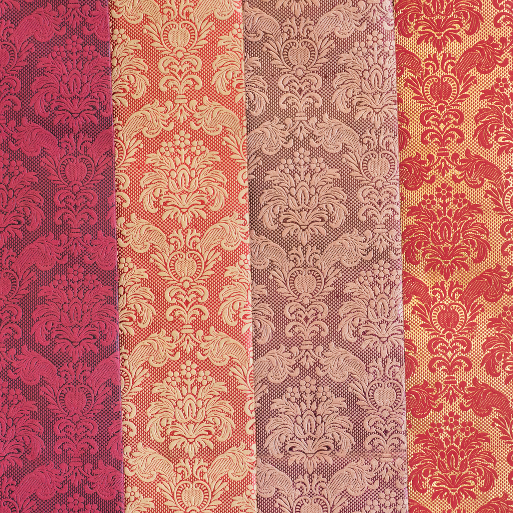 Geschenkpapiere Tapisserie Gold (4 Bogen) - 2