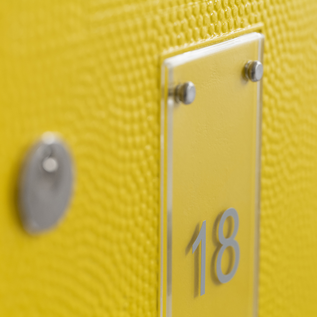 Briefkasten La Boîte Jaune Grand Modèle 1950 Gelb - 3