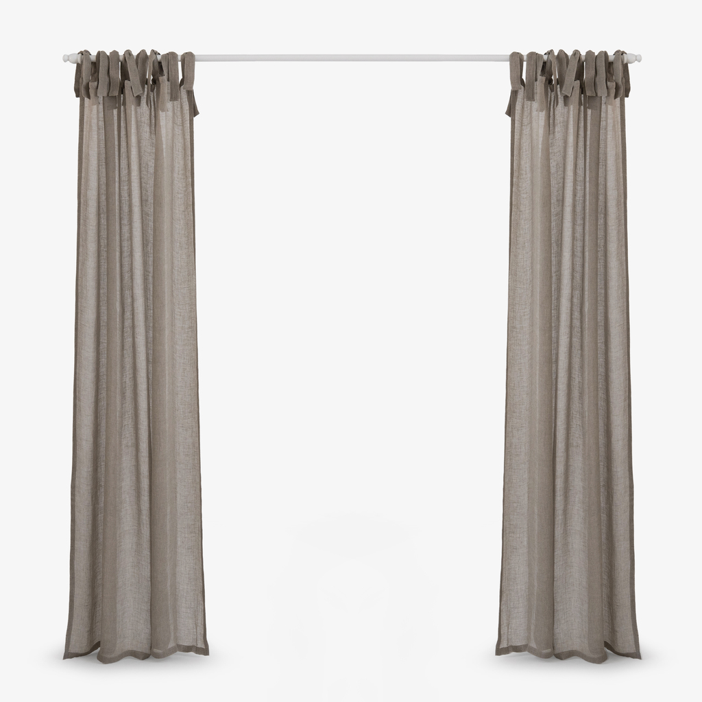 Leinenvorhang Transparent Natur 140 x 240 cm