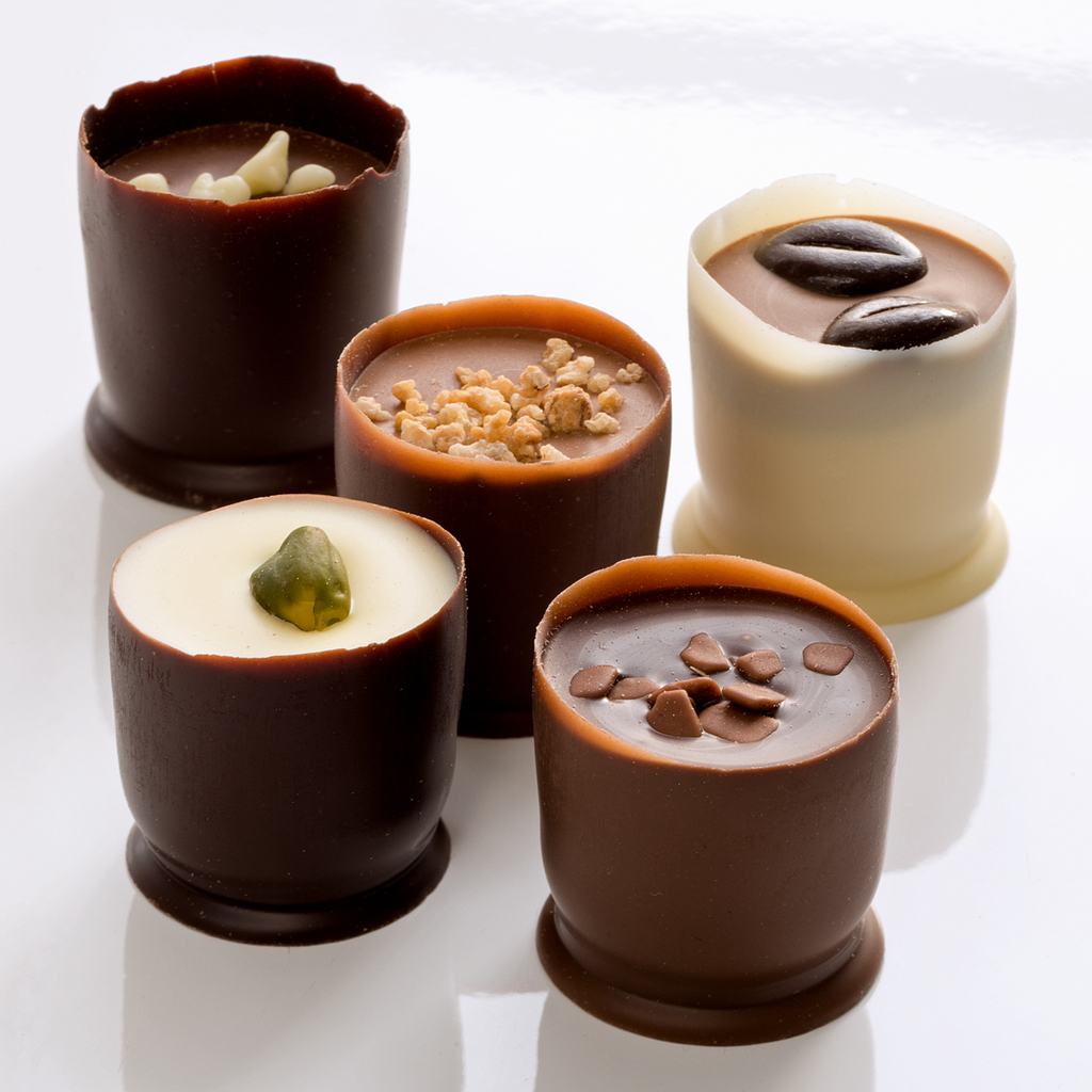 Belgische Pralinen im Becher Belgische Pralinen im Becher