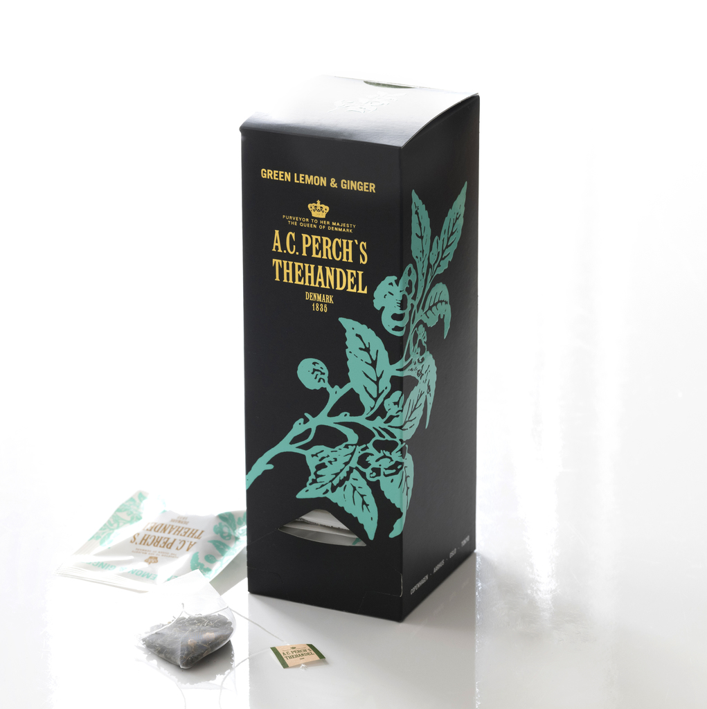 A.C. Perch's Thehandel Green Lemon & Ginger 25 Teebeutel A.C. Perch's Thehandel Green Lemon & Ginger 25 Teebeutel