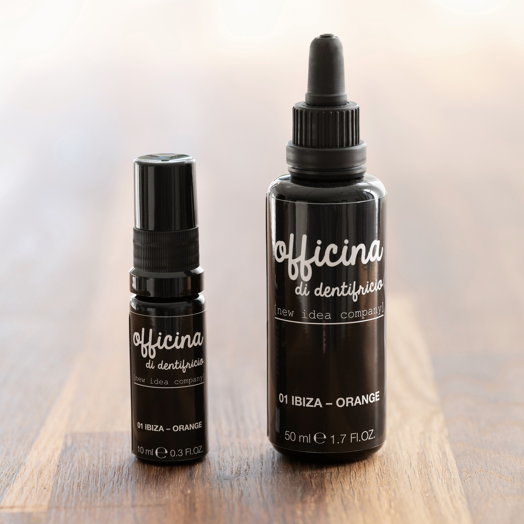 Mundwasser Ibiza- Orange : Flasche 50ml - 2 Mundwasser Ibiza- Orange : Flasche 50ml - 2