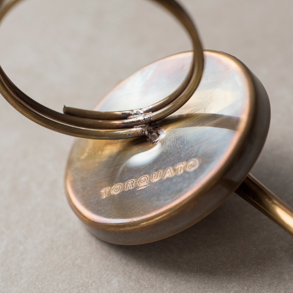 5 Stumpenkerzenhalter Messing - 3 5 Stumpenkerzenhalter Messing - 3