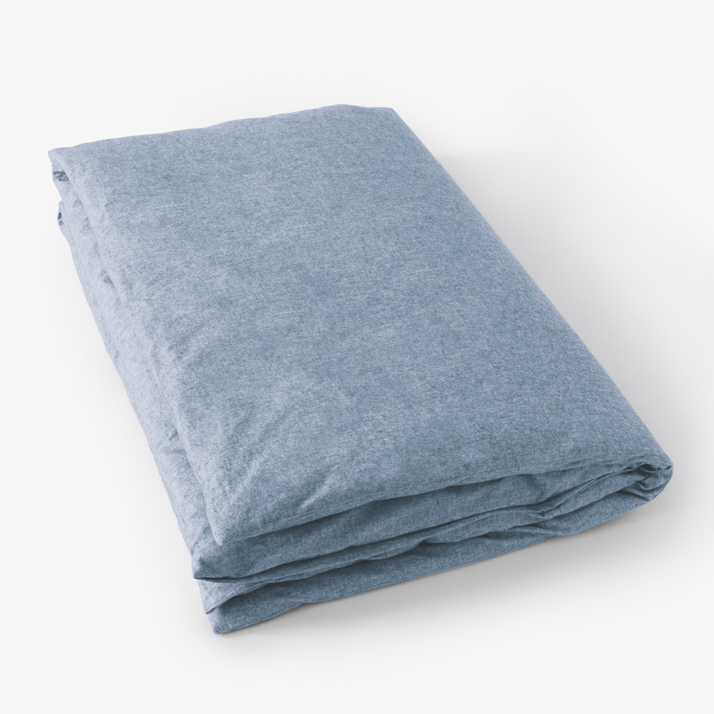 Flanellbettwäsche Smilla Blau 200 x 200 cm Flanellbettwäsche Smilla Blau 200 x 200 cm