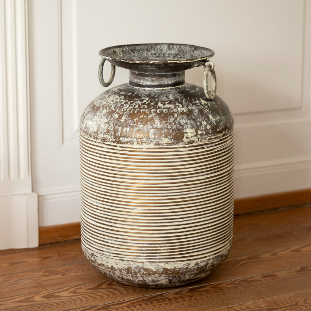 Bodenvase Big Pot Messing - 4 Bodenvase Big Pot Messing - 4