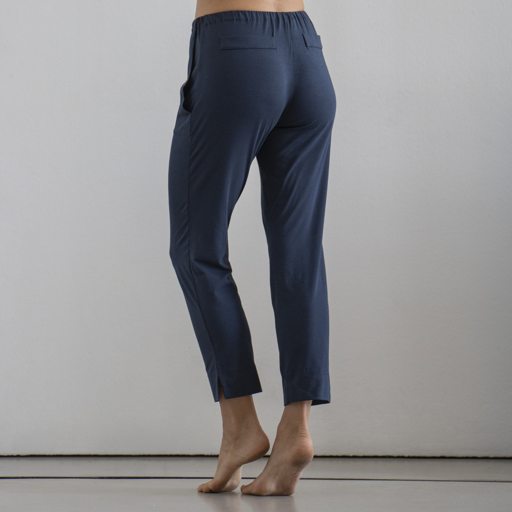 Sunday in Bed X Torquato Pyjamahose Pure Blau L - 3