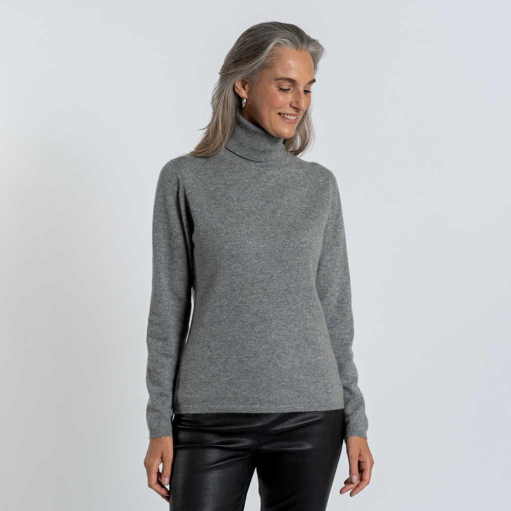 William Lockie X Torquato Rollkragen Kaschmir Flannel L William Lockie X Torquato Rollkragen Kaschmir Flannel L