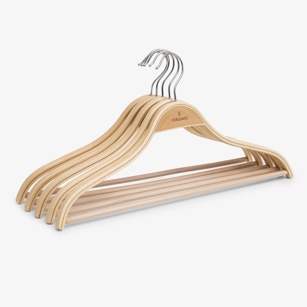 Schichtholzbügel 5er-Set