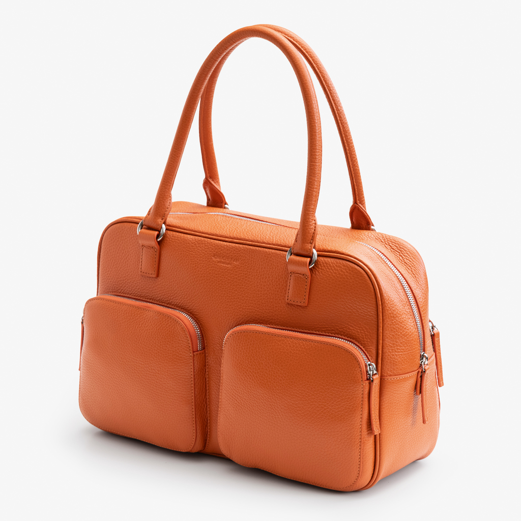 Chi Chi Fan x Torquato City Bag Orange