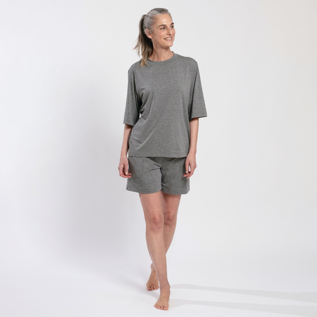 Sunday in Bed X Torquato Shirt Ilona Grau meliert S - 4