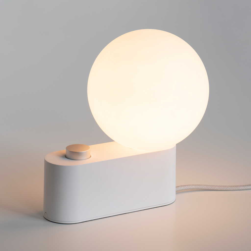 Tischlampe Alumina Chalk