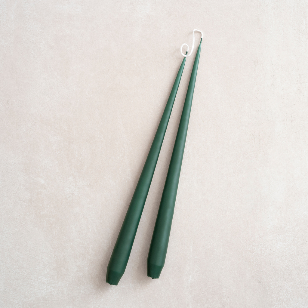 4 Ester & Erik Spitzkerzen Dark Green 4 Ester & Erik Spitzkerzen Dark Green
