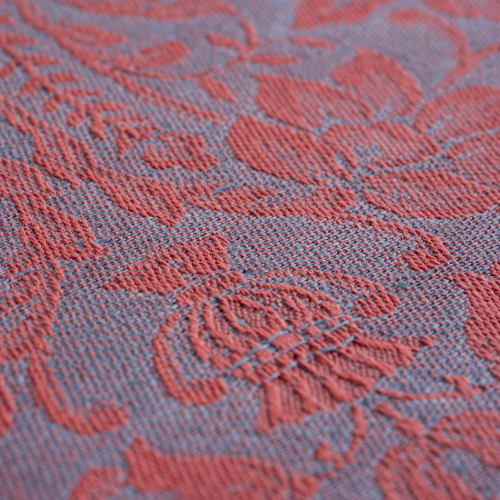 Tischset Donna di Coppe 40 x 50 cm Lachs/Blau