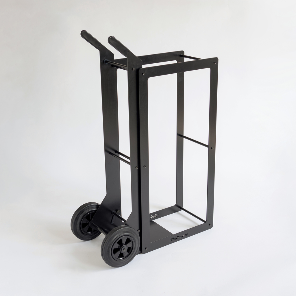 Brennholzregal und -trolley Woodstock - 3
