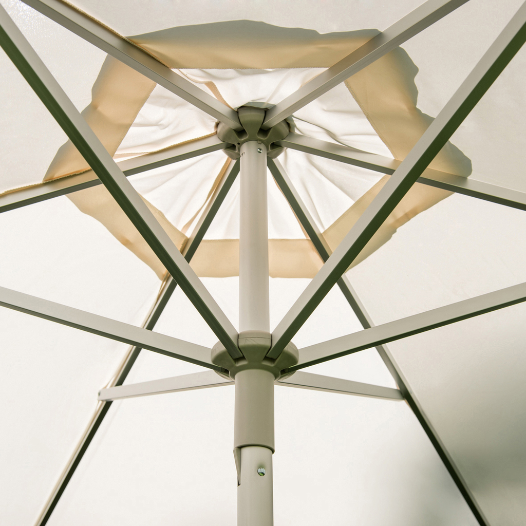 Alu-Sonnenschirm Natur - 2 Alu-Sonnenschirm Natur - 2