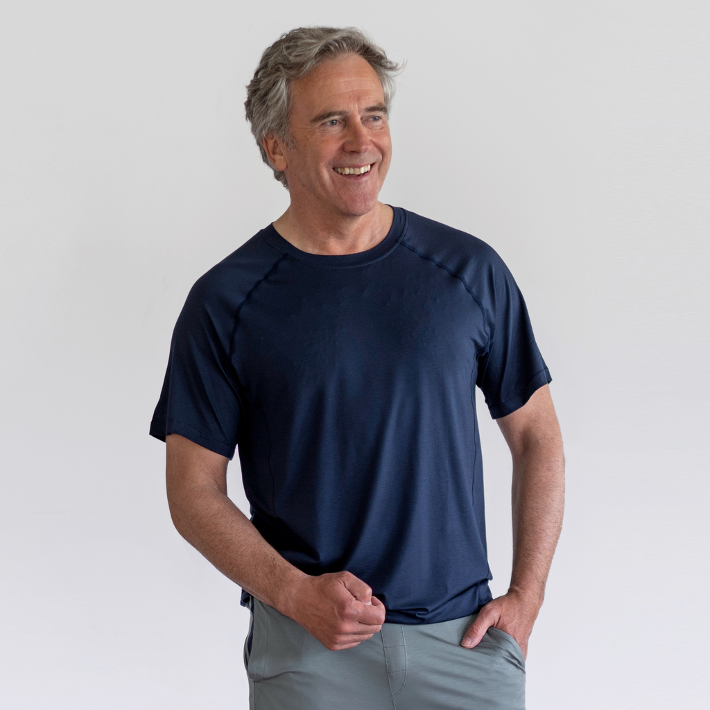 Dagsmejan Herren Stay Cool T-Shirt Navy Blue Gr. M Dagsmejan Herren Stay Cool T-Shirt Navy Blue Gr. M