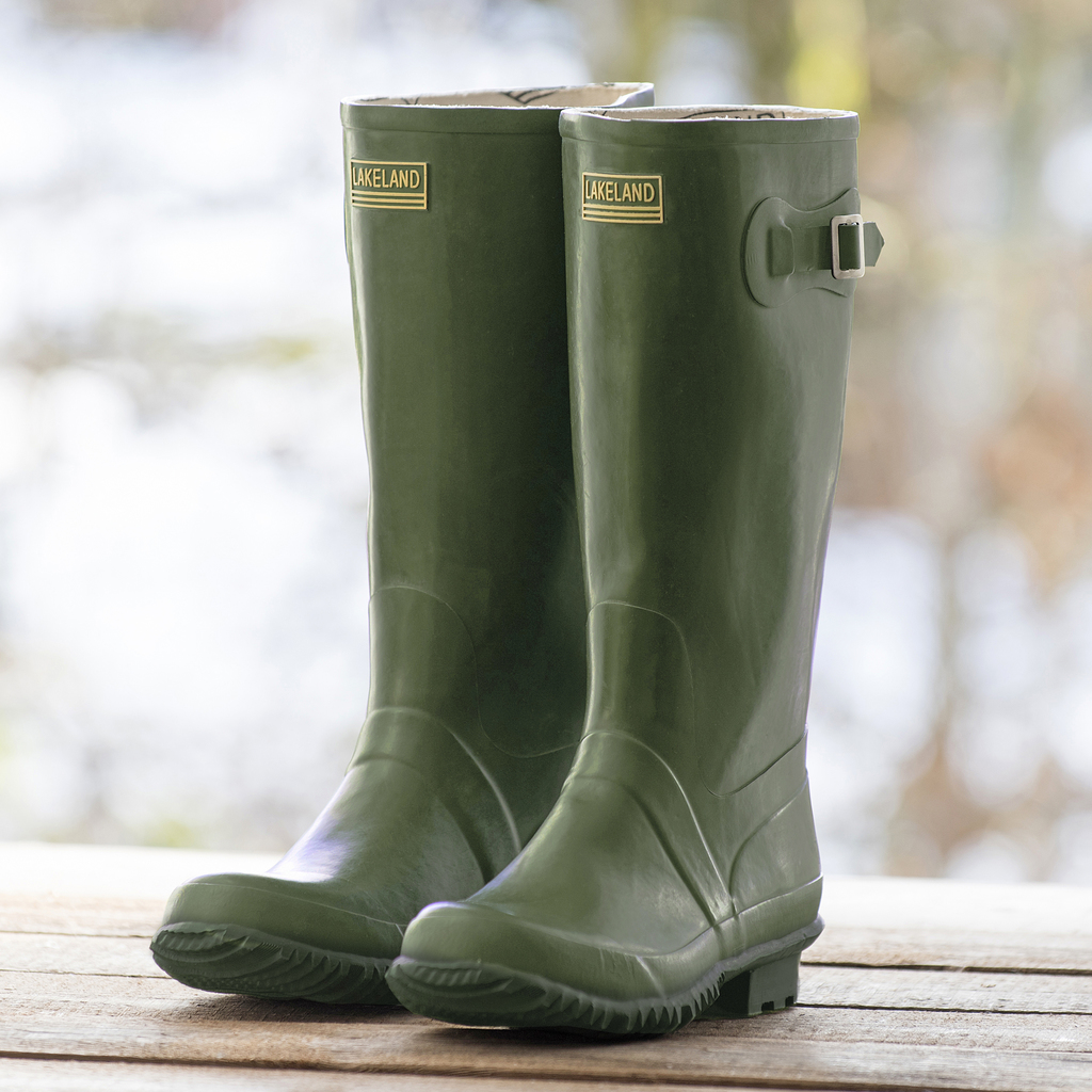 Lakeland Gummistiefel: Grüne Herrenstiefel Gr. 44 Lakeland Gummistiefel: Grüne Herrenstiefel Gr. 44