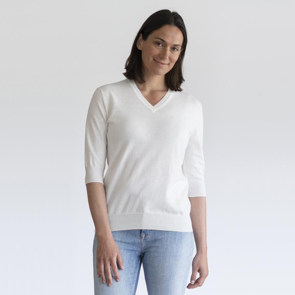 Sunday in Bed X Torquato Pullover Danielle Cream S Sunday in Bed X Torquato Pullover Danielle Cream S