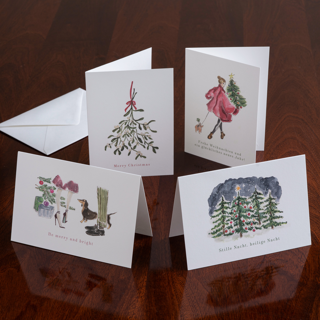 Weihnachtskarte: Be merry and bright - 2 Weihnachtskarte: Be merry and bright - 2