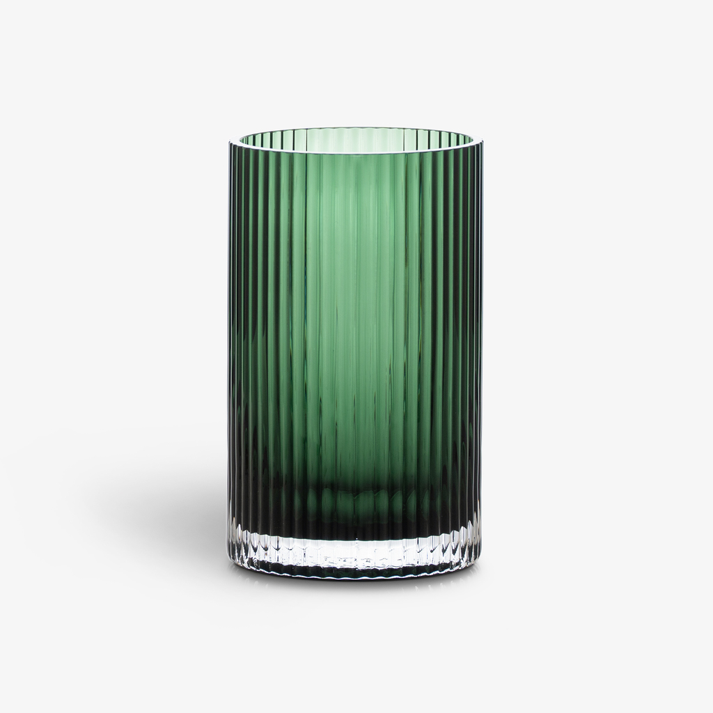 Vase Cannella 20 cm Flaschengrün