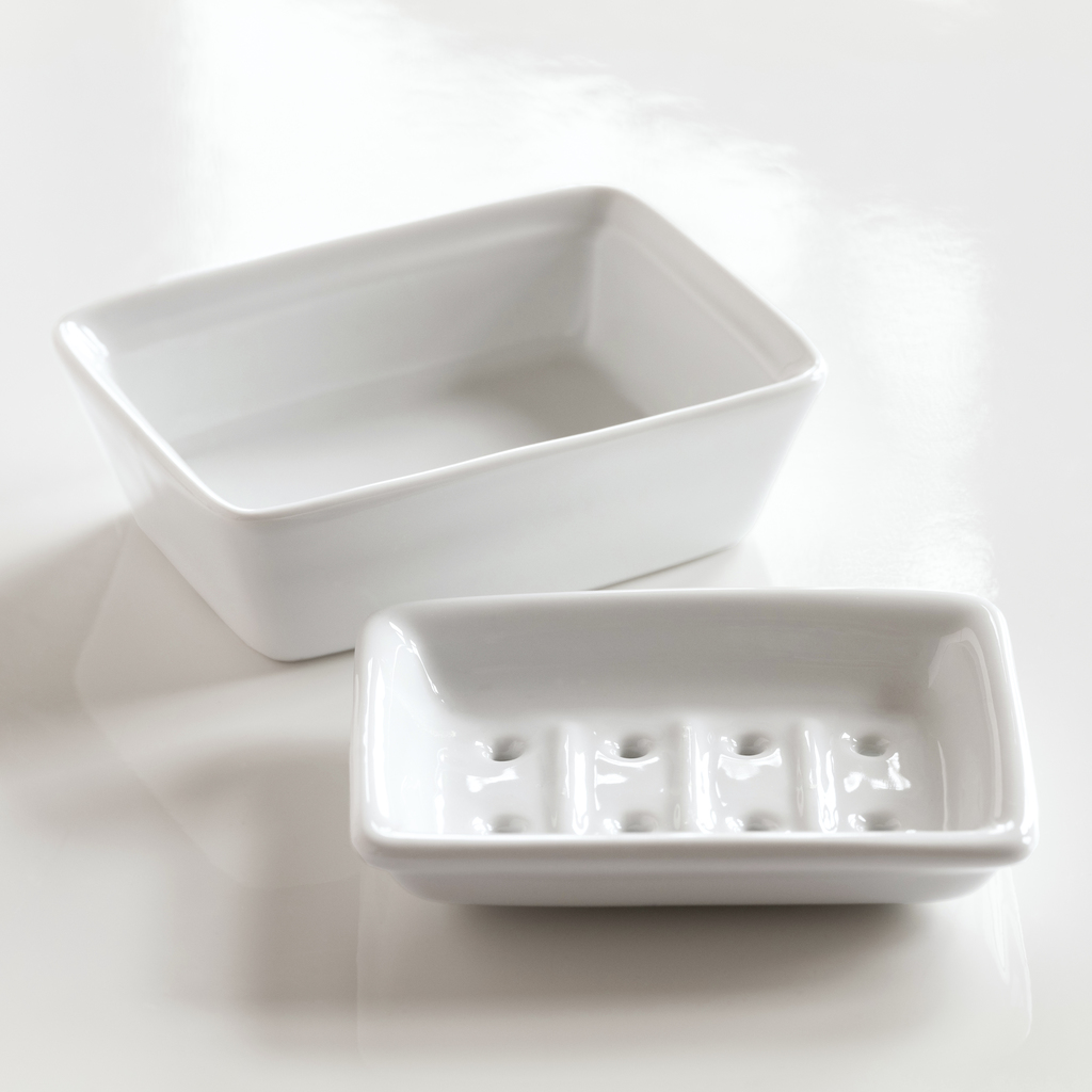 Lindner Porzellan Seifenschale - 4 Lindner Porzellan Seifenschale - 4