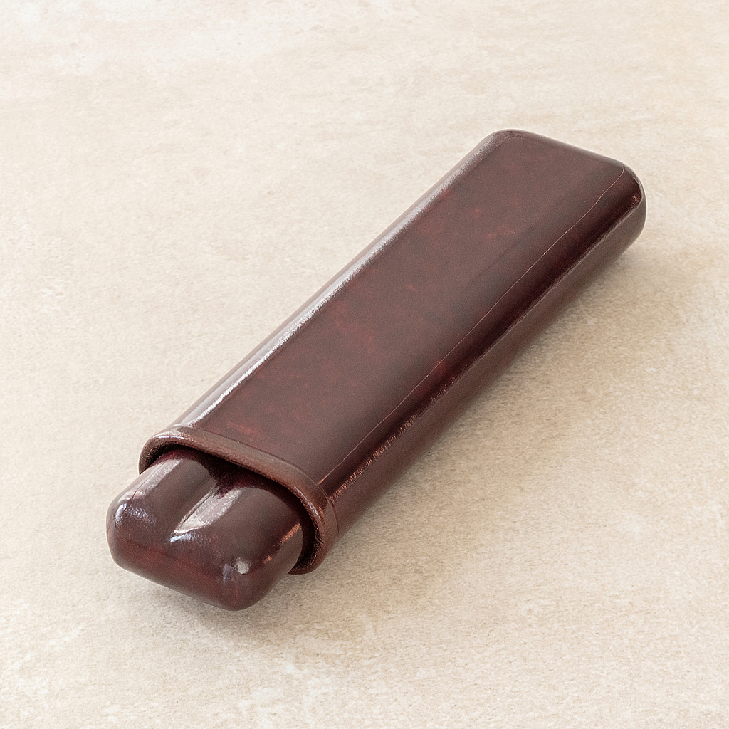 CAF Lederetui für 2 Zigarren CAF Lederetui für 2 Zigarren