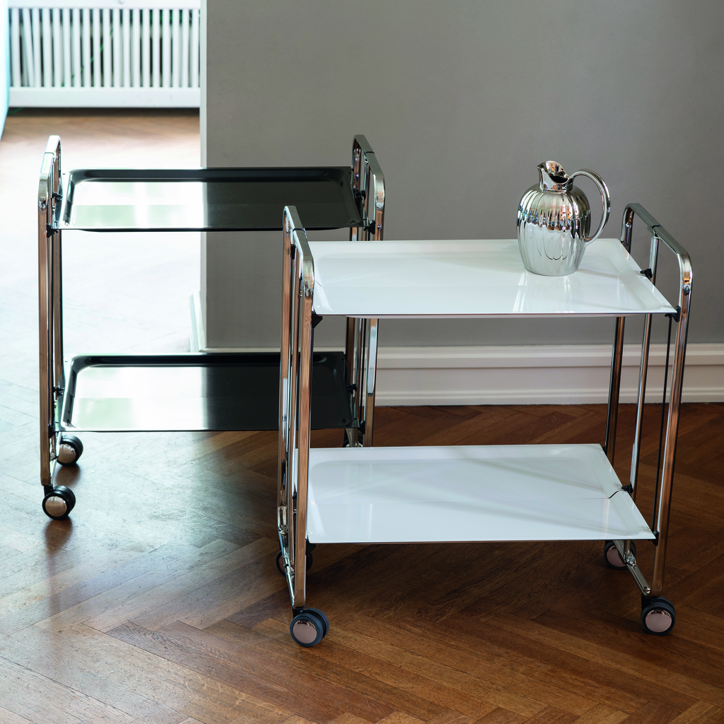 Don Hierro Servierwagen BAUHAUS Schwarz - 2 Don Hierro Servierwagen BAUHAUS Schwarz - 2