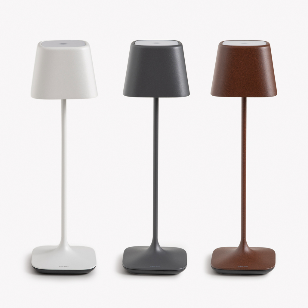 Tischlampe Quadrone Weiß 36 cm