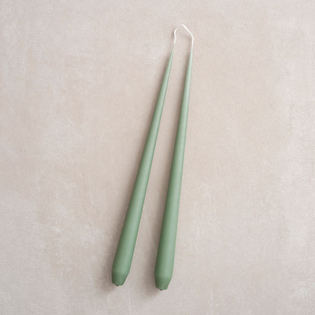 4 Ester & Erik Spitzkerzen Pale Green 4 Ester & Erik Spitzkerzen Pale Green