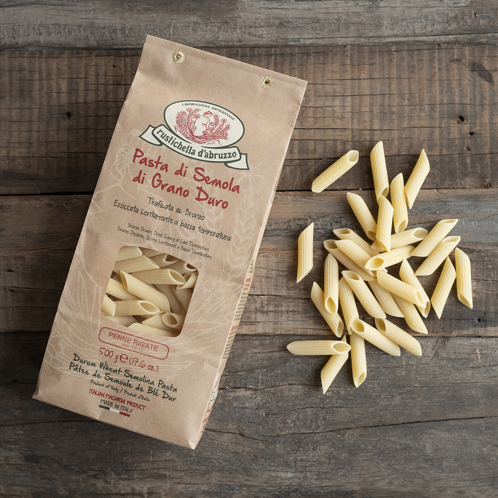 Rustichella: Penne Rigate 500 g Rustichella: Penne Rigate 500 g