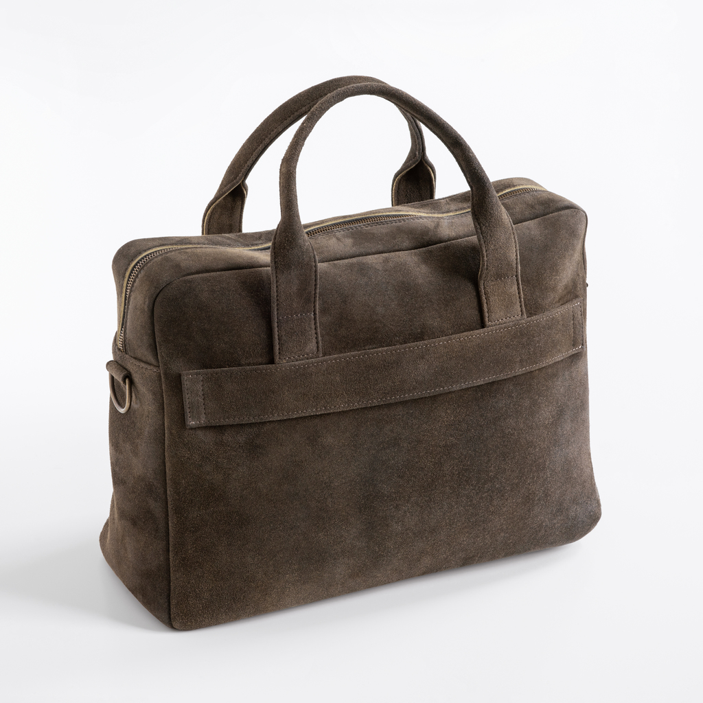 Thomas Riemer X Torquato Laptoptasche aus Ziegenleder - 4