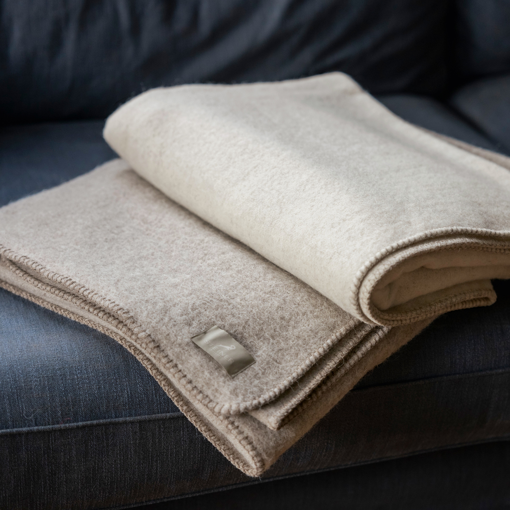 Steiner Wolldecke Weiß Steiner Wolldecke Weiß