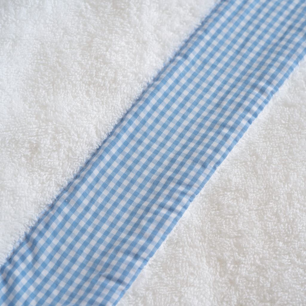 Rhomtuft X Torquato: Badetücher mit Kapuze 100 x 100 cm Blau - 3