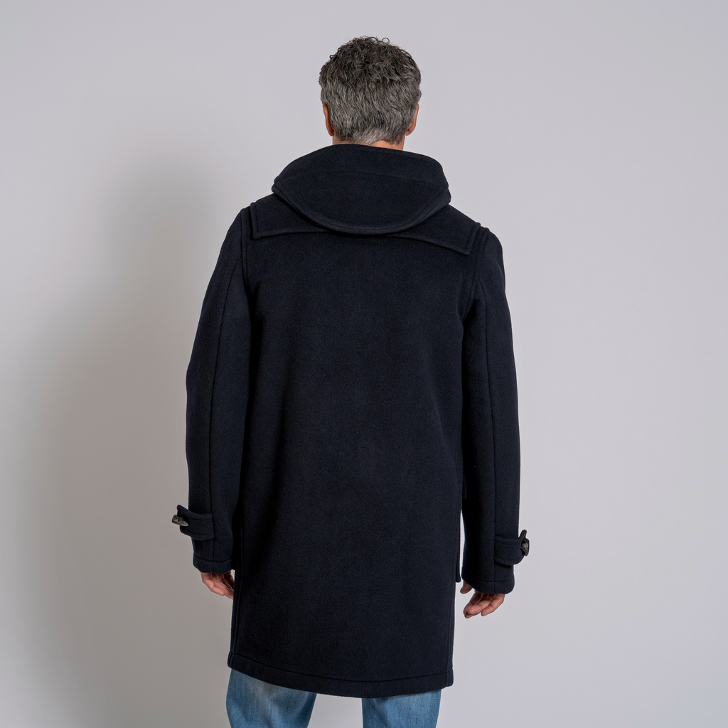 Gloverall Dufflecoat Herren Navy / Blackwatch Tartan XL - 4