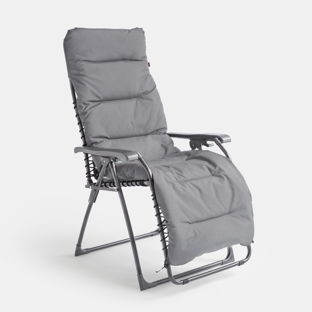 Vlies Auflage für Liegestuhl Relax Taupe - 3