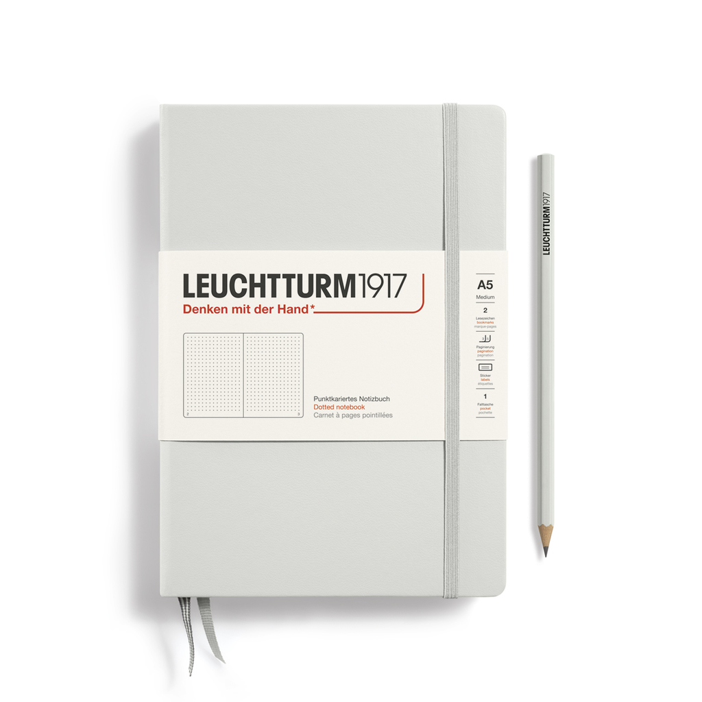Leuchtturm1917 Notizbuch A5 dotted Light Grey - 3