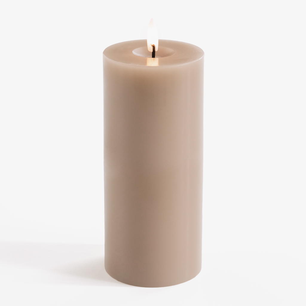 Ester & Erik LED Stumpenkerze Nougat Note 15 cm Ester & Erik LED Stumpenkerze Nougat Note 15 cm